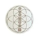 Wooden Chakra Pendulum Grid Board