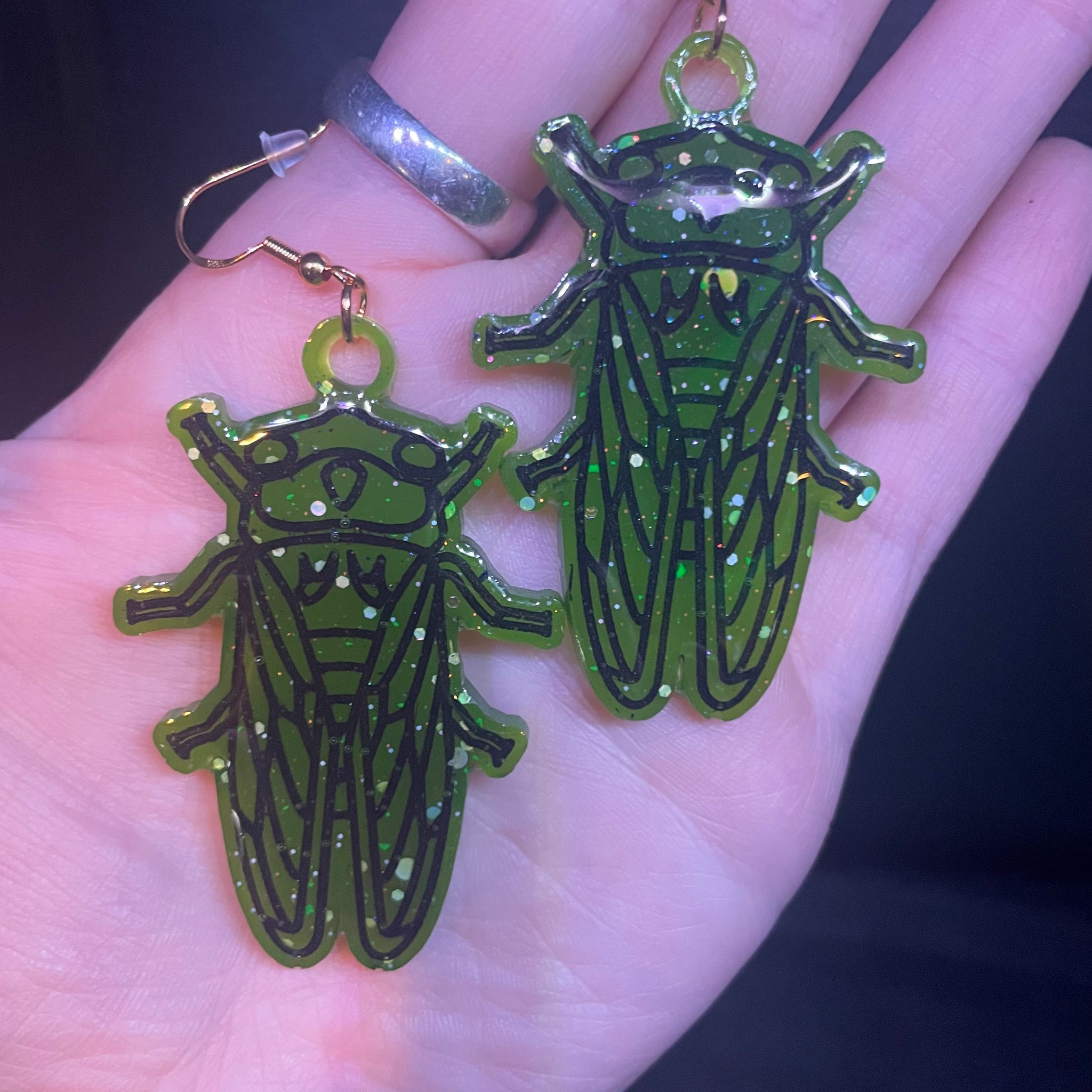 Cicada Earrings