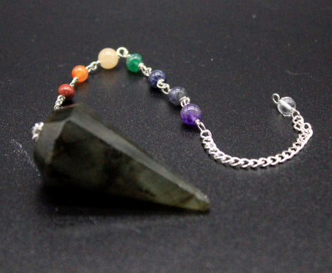 Labradorite Chakra Pendulum