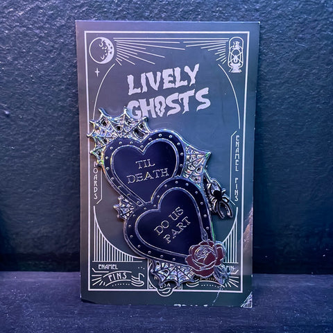 Lively Ghosts Enamel Pin